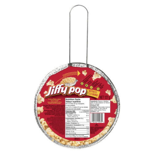 Jiffy Pop - Butter Flavour Popcorn