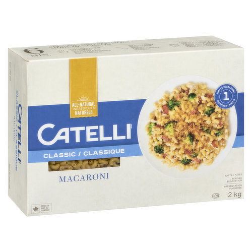 Catelli - Classic, Macaroni Pasta