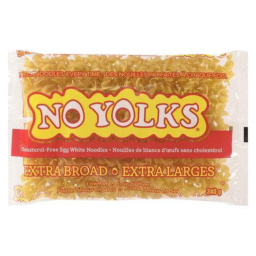 No Yolks - Extra Broad Egg Noodles