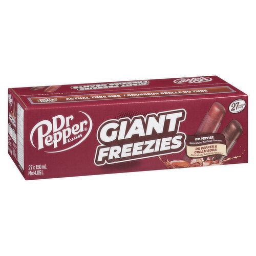 Dr.Pepper - Giant Freeze Pops