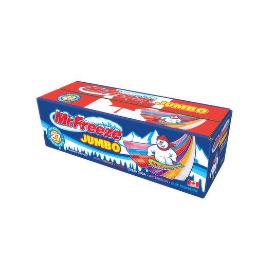 Dr. Pepper - Jumbo Freezies, 27 Pack