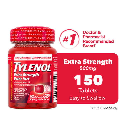 Tylenol - Extra Strength eZTabs