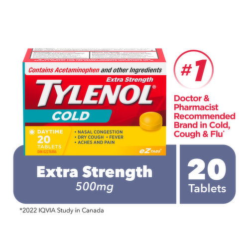 Tylenol - Cold Extra Strength Daytime Cool Burst