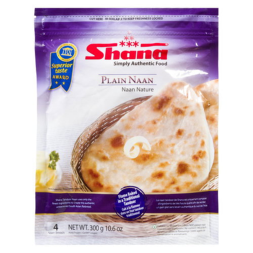 Shana - Plain Naan