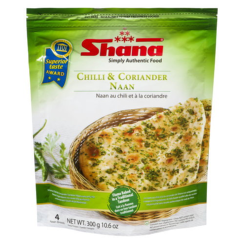 Shana - Chili and Coriander Naan