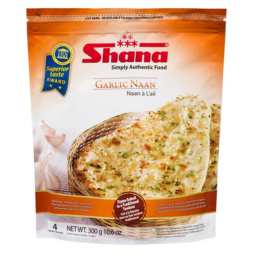 Shana - Garlic Naan