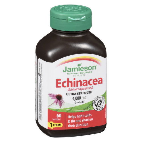 Jamieson - Echinacea Max Strength 4,000 mg