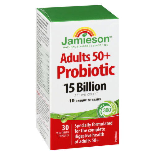 Jamieson - Probiotic Complex for Adults 50+ Capsules