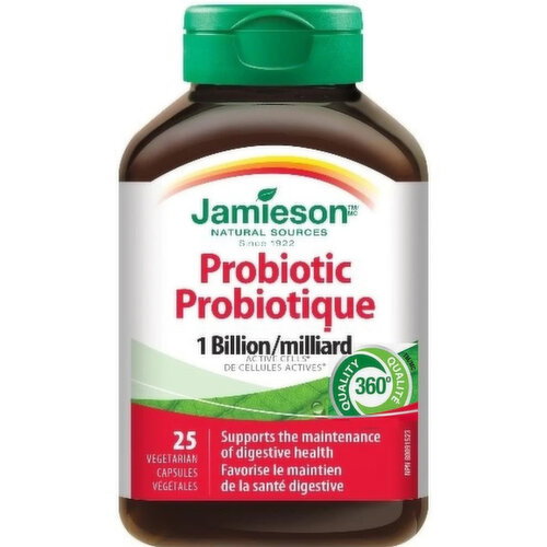 Jamieson - Probiotic 1 Billion Active Cells, 25 Capsules