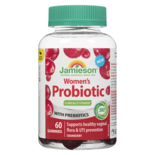 Jamieson - Women's Probiotic Cranberry, Gummies