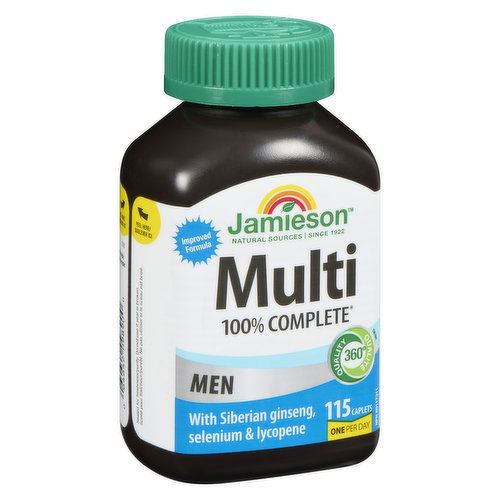 Jamieson - 100% Complete - Men Multivitamin