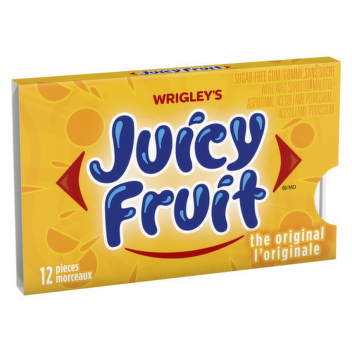 Wrigley's - Fruit Chewing Gum, 12 Pieces