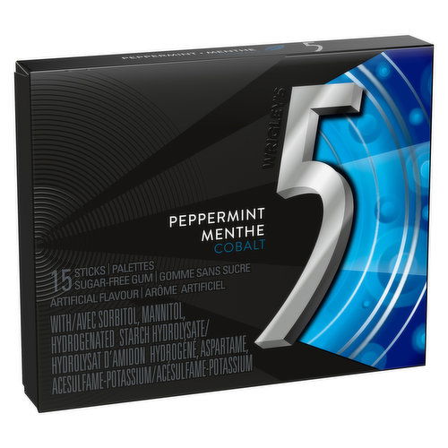 Five - Peppermint Cobalt Gum