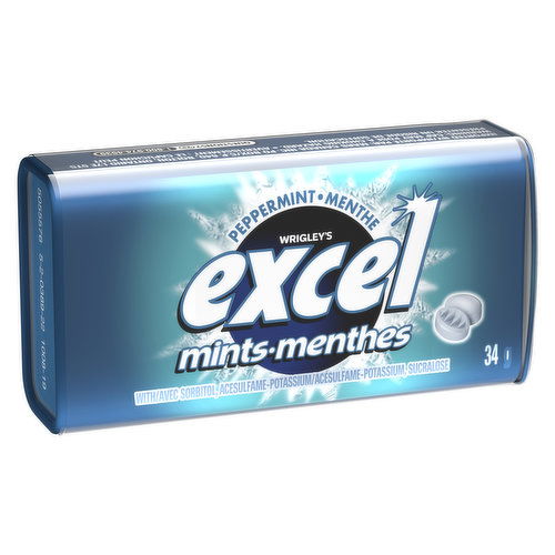 Excel - Peppermint Flavoured Mints