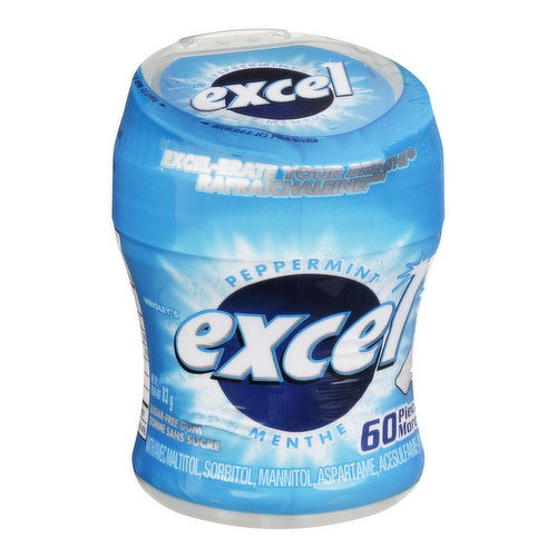 Excel - Peppermint Sugar Free Chewing Gum