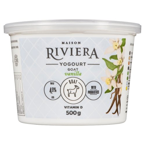 Riviera - Yogurt Goat Milk Vanilla 4.9%