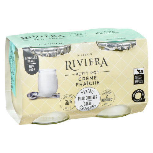 Riviera - Petit Pot Creme Fraiche 35% M.F.