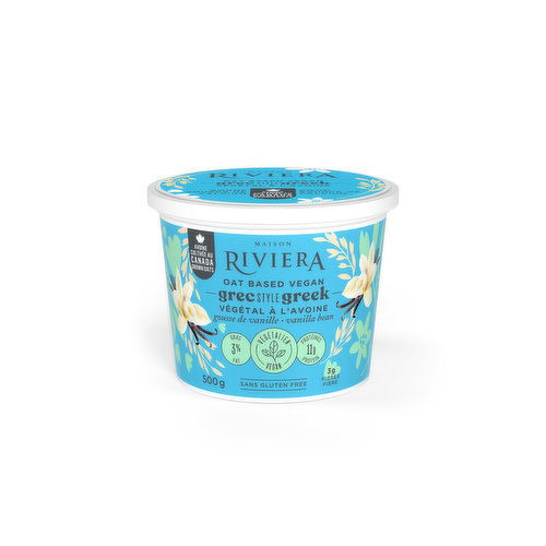 Riviera - Oat Based Greek Style Yogurt Vanilla