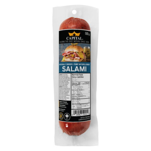 CAPITAL FINE MEATS - Salami Chub