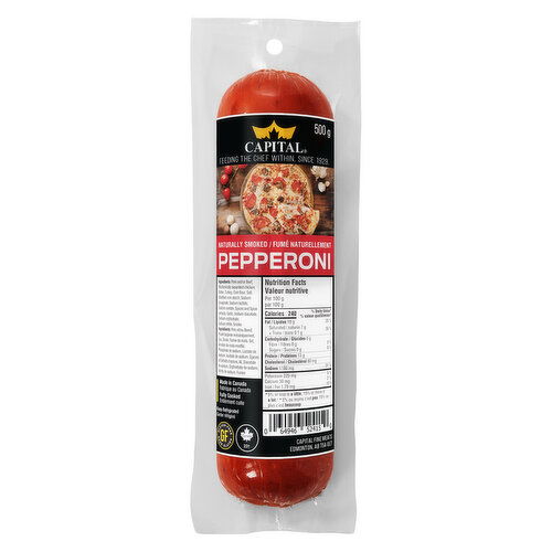 CAPITAL FINE MEATS - Pepperoni Chub