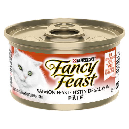 Purina - Fancy Feast Pate Salmon Feast, Wet Cat Food