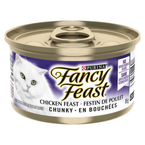 Fancy Feast - Chunky Chicken Feast, Wet Cat Food 85 g