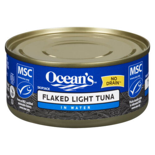 Ocean's - Skipjack Flaked Light Tuna in Water