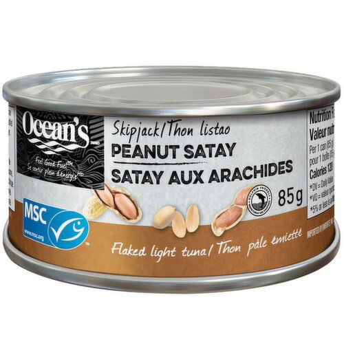 Ocean's - Flaked Light Tuna, Peanut Satay