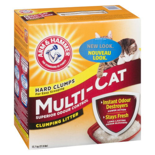 Arm & Hammer - Multi-Cat Clumping Litter Fresh Scent