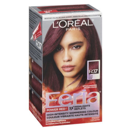 L'Oreal - Paris Feria Power Reds R 37 Deep Burgundy