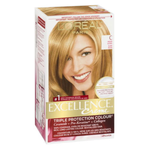 L'Oreal - Excellence Creme C Medium Blonde