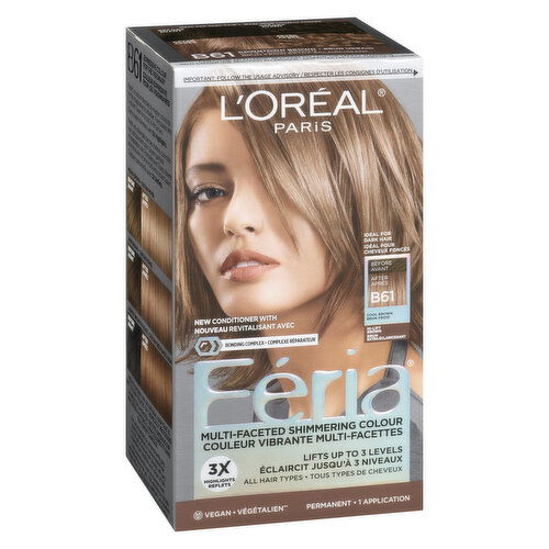 L'Oreal - Feria B61 Cool Brown