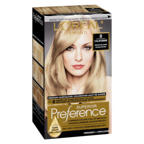 L'Oreal - Preference 8 Californie