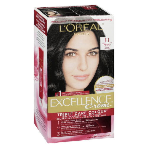 L'Oreal - Paris Excellence Cream H Natural Black