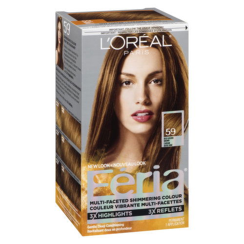 L'Oreal - Feria - Rich Golden Brown 59