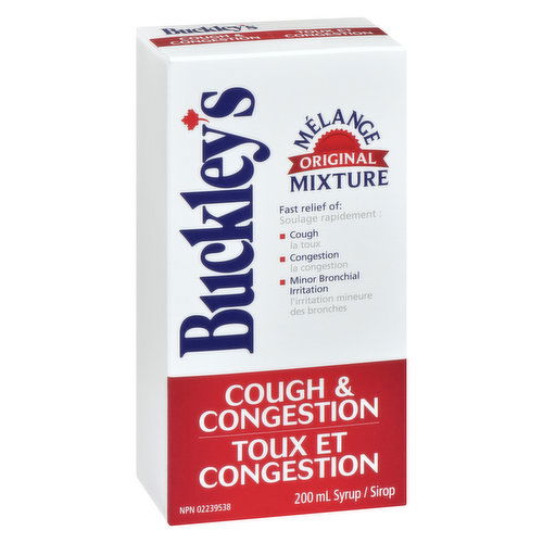 Buckley's - Original Mixture Cough & Congestion