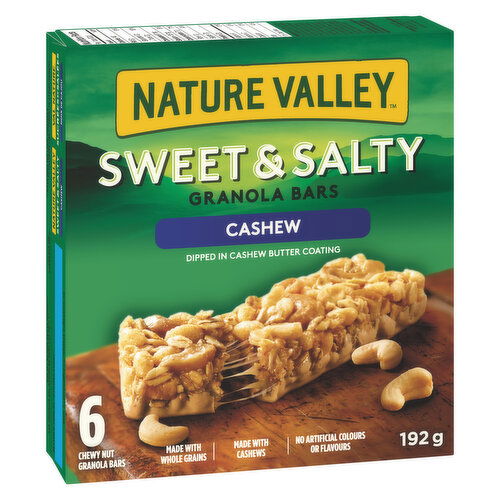 Nature Valley - Granola Bars - Sweet & Salty Cashew