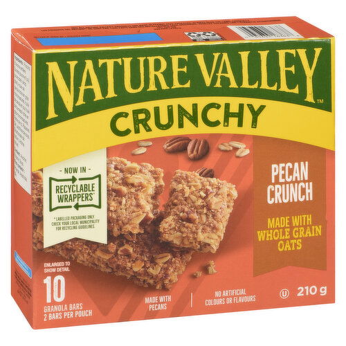 NATURE VALLEY - Crunchy Granola Bars, Pecan Crunch