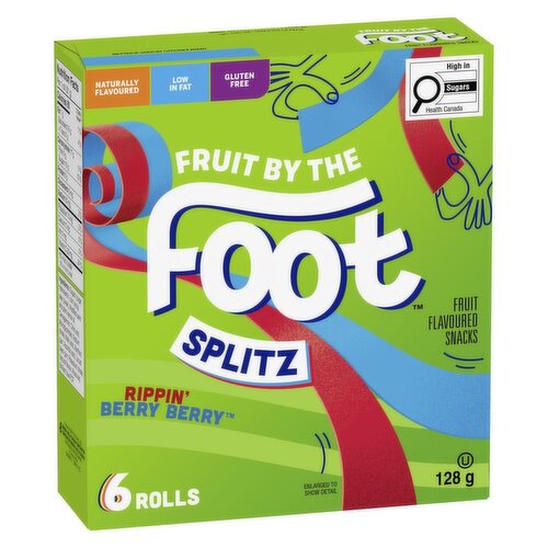 Fruit by the Foot - Rippin' Berry Berry, 6 Pack