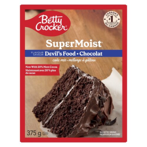 Betty Crocker - Super Moist Devil's Food Cake Mix