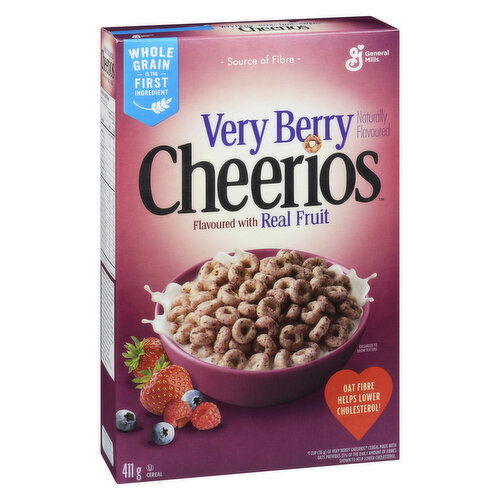 General Mills - Whole Grain Very Berry Cereal