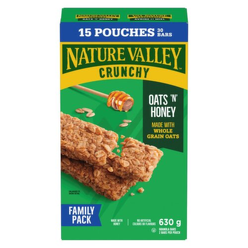 Nature Valley - Nature Crunchy Granola Bar Oat N Honey