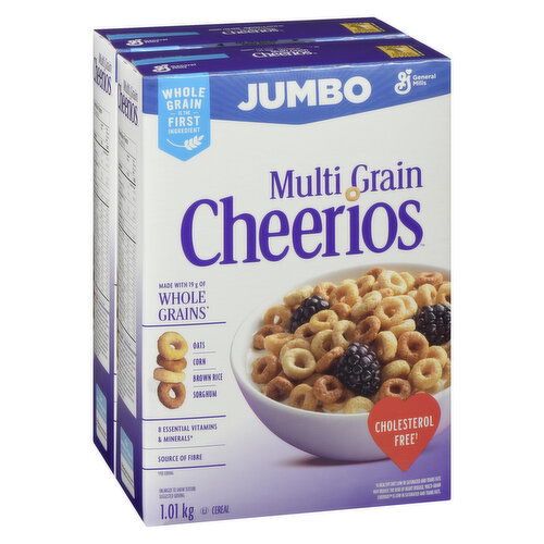 General Mills - Cheerios Multi Grain, Jumbo Size