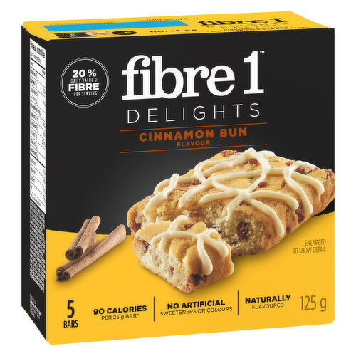 General Mills - Fibre 1 Delights - Cinnamon Bun