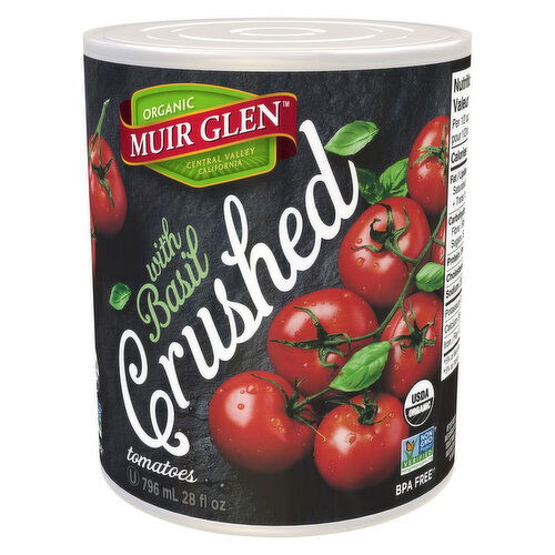 Muir Glen - Organic Crushed Tomatoes with Basil