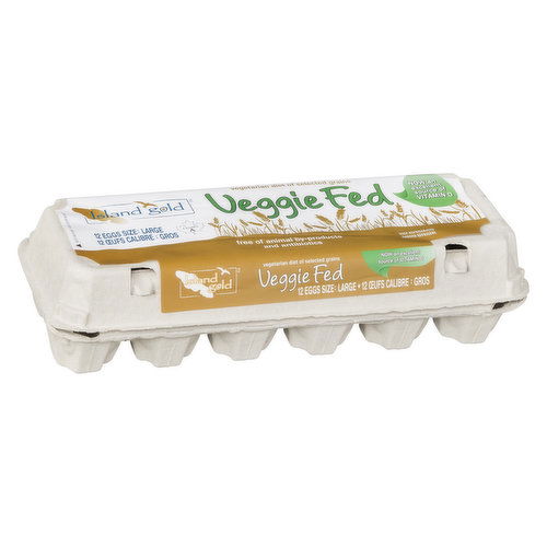 Island Gold - Veggie Fed Eggs Large