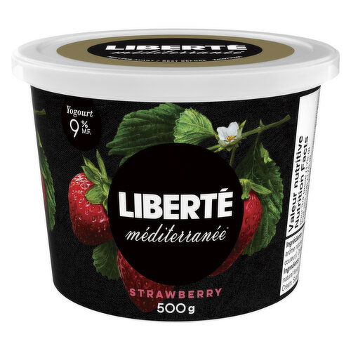 Liberte - Mediterranee Yogurt Strawberry Flavor 9%M.F.