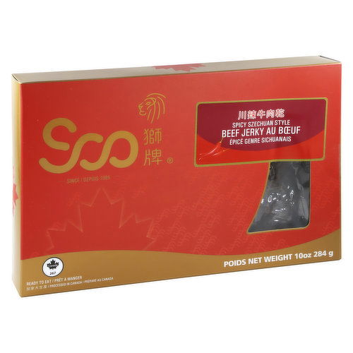 Soo - Spicy Szechuan Beef Jerky