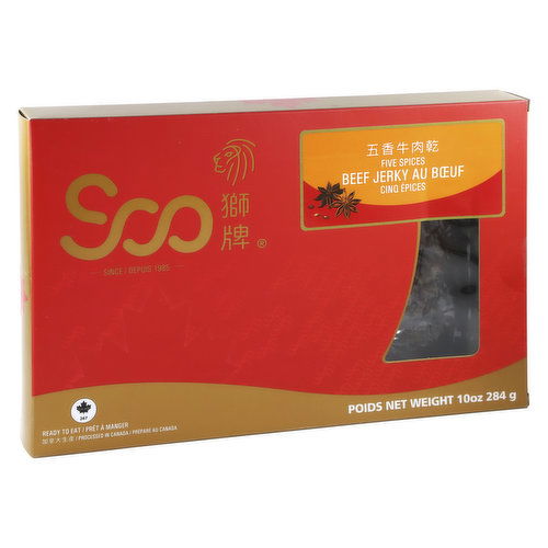 Soo - Five Spices Beef Jerky