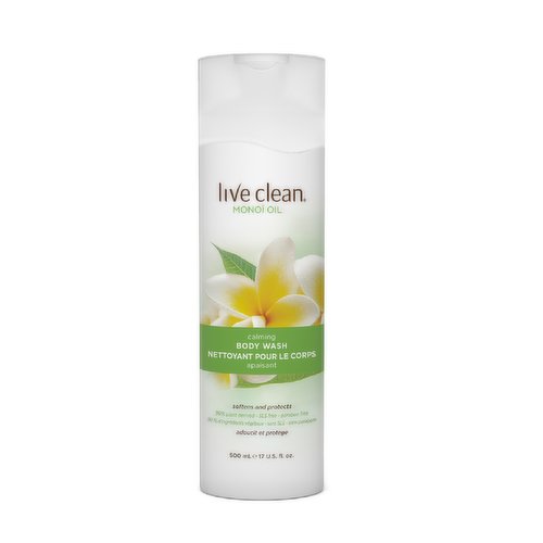 Live Clean - Monoi Oil Body Wash